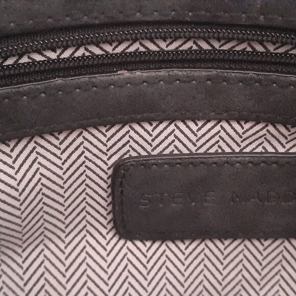 Sac Steve Madden gris en cuir - Picture 8 of 8